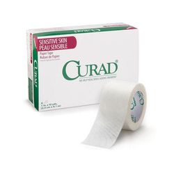 Curad Gentle Adhesive Paper Tape for Sensitive Skin, 2" x 10 yd., 72/CS (NON260002E)