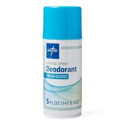 Medline MedSpa Aerosol Spray Deodorant, 5 oz., 24/CS (MSC095016)