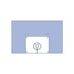 Medline OrthoMax Shoulder Drape with Pouch, 5/CS (DYNJP8406)