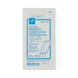 Medline Sterile Abdominal Pad, 5" x 9", 25/BX (NON21450H)