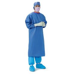 Medline Sterile Reinforced Orbis Surgical Gown, AAMI Level 3, Size XL, Extra Long, 24/CS (DYNJP2362P)