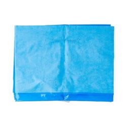 Medline Sterile Underbuttocks Drape with Graduations and Pouch, Port, 1 EA (DYNJP6006WH)