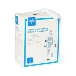 Medline Stretch Tubular Elastic Dressing Retention Net, Size 4 (11" x 25 yd.), 1 EA (NONNET04)