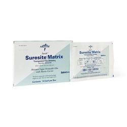 Medline SureSite Matrix Transparent Film Dressing, 6" x 8", 10/BX (MSC2206Z)