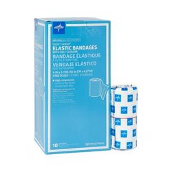 Medline Swift-Wrap Elastic Bandage with Self-Closure, 4" x 5 yd., 50/CS (MDS077004)