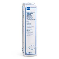Medline Woven Nonsterile Gauze Sponges, 12 Ply, 2" x 2", 8000/CS (NON25212)