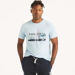 Nautica Men's 1983 Graphic T-Shirt 442 (Anchor Blue Heather), XL