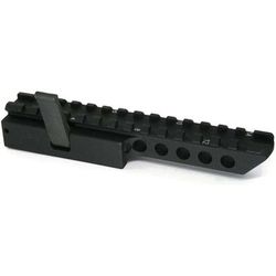 Precision Reflex Gator Grip Rail Riser Mount Power Locking Black 05-0067