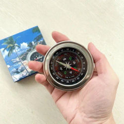 Camping Hiking Compass Navigation Portable Handheld Compass Survival Guider Outdoor Camping Survival Compass