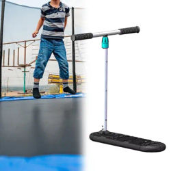 Trampoline Scooter Indoors Outdoor Use Scooter Beginners Gear for Kids Aluminum Alloy Trick Scooter for Park Game