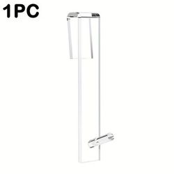 TEMU Acrylic Bathroom Shower Door Hook Door Shower Towel Rack Punch-free Bathroom Bathrobe Hanger Transparent Towel Hooks