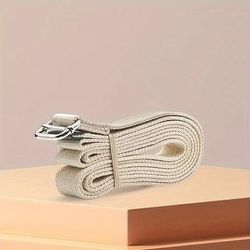 TEMU 2.5m Stretching Straps With Metal For Yoga, Yoga Belt