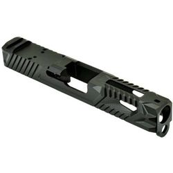 Norsso N19 Piranha TP Slide for Glock 19 Gen 3 RMR Cut Black N19-PIR-TP-3-RMR-BLK