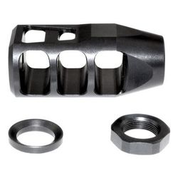 Kexuan Muzzle Brake for .50 Beowulf 49/64x20 Black MZ-18-09-B