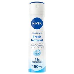Nivea Fresh Natural Deodorante Spray 150 ml, antitraspirante per una p