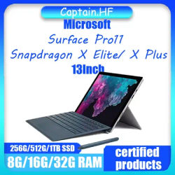 Surface Pro11 Snapdragon X Elite/ X Plus Portable Laptop 13Inch 256G/512G/1TSSD 8G/16G/32G/64G RAM 10-core CPU/12-core CPU.