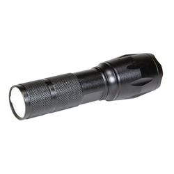 Dorcy 2W Ultra Hd Led Rechargeable Flashlight With Power Bank, 1-15/16"h X 1-1/2"w X 5-3/16"d, Black