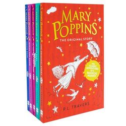 TEMU Mary Poppins: The Complete Collection - 5 Books Set By P.l. Travers
