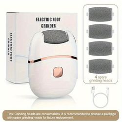 TEMU 1pc Electric , Rechargeable Thick Leather Polishing ,