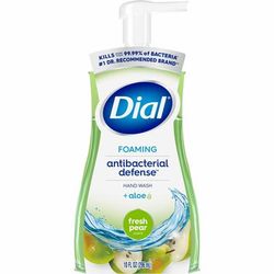 Dial Foaming Hand Wash, Fresh Pear Scent, 10 fl oz, Pump Bottle Dispenser (DIA34721EA)