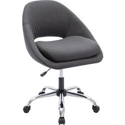 NuSparc Resimercial Lounge/Task Chair, Neutral Gray Fabric Seat, Low Back, 5-star Base, Gray (NPRCH305FNGY)