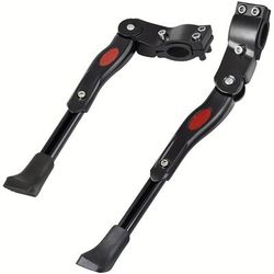TEMU 1pc Ultra-lightweight Aluminum Alloy Single-support Kickstand For Mountain Bikes, Road Bikes, And - Versatile For All Terrains Outdoor Riding