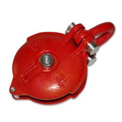 Bulldog Winch Pulley Block 32K BS 16K WLL Red 20077