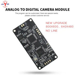 Analog to USB digital signal CVBS to USB camera snowflake AV TO USB video conversion module board