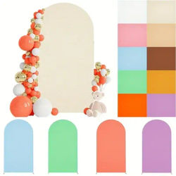Mocsicka Elastic Soft Arch Backdrop Cover Baby Child Birthday Wedding Decoration Photography Background Shooting Props Photozone