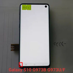 Galaxy S10 6.1-inch AMOLED material, S10 G973F G973U G973D/S LCD display screen assembly, digital