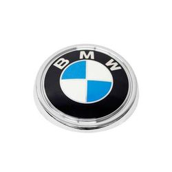 Genuine BMW Emblem, 24-month limited warranty 51-14-7-294-465