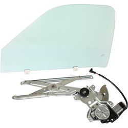 JC Whitney Door Glass, Front, Driver Side, 1-year unlimited-mileage warranty KIT-070717-53