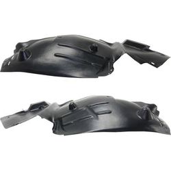 Replacement Fender Liner, Front, Driver & Passenger Side, Rear Section, 1-year unlimited-mileage warranty SET-RM22210013