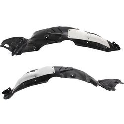 Replacement Fender Liner, Front, Driver & Passenger Side, 1-year unlimited-mileage warranty SET-RT22210003