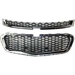 Replacement Grille Assembly Plastic, Upper & Lower, 1-year unlimited-mileage warranty SET-RC07010002Q-2