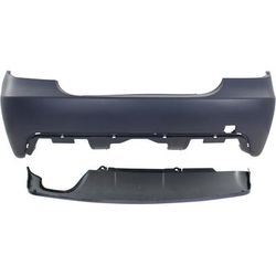 Replacement Bumper Cover Primed, Rear, 1-year unlimited-mileage warranty KIT-102517-24