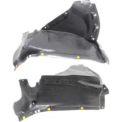Replacement Fender Liner, Front, Driver & Passenger Side, Front Section, 1-year unlimited-mileage warranty SET-RA22210007