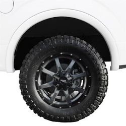 Bushwacker Fender Flares Plastic Black OE Style Series, Front & Rear, Driver Passenger Side, Lifetime limited warranty 50922-02
