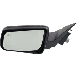 Kool Vue Mirror With 1 Paintable & Textured Black Cap, Driver Side, 1-year limited warranty FD110EL