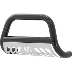 Aries Bull Bar Steel Powdercoated Black 3 in. Series, Front, Lifetime limited warranty with 3-year on finish B35-9002