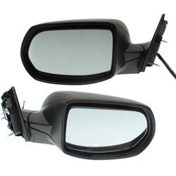 Kool Vue Mirror Textured Black, Driver & Passenger Side, 1-year limited warranty SET-HO76ER