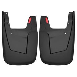 Husky Liners Mud Flaps Plastic Black Custom Fit Series, Rear, Driver & Passenger Side, Lifetime limited warranty 59141