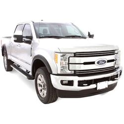 Bushwacker Fender Flares Plastic Black Extend-A-Fender Series, Front & Rear, Driver Passenger Side, Lifetime limited warranty 50926-02
