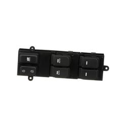 Standard Window Switch Black, Front, Driver Side, 3-year or 36,000-mile limited warranty DWS1978