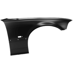 Replacement Fender Steel Primed, Front, Passenger Side, 1-year unlimited-mileage warranty B198