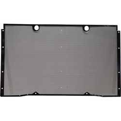 Replacement Grille Assembly Plastic Painted Black Grille, 1-year unlimited-mileage warranty RF07010034-HD