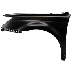 Replacement Fender Steel Primed, Front, Driver Side, 1-year unlimited-mileage warranty RH22010024