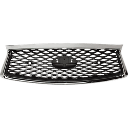Replacement Grille Assembly Plastic Painted Gray Grille, 1-year unlimited-mileage warranty RI07010011Q