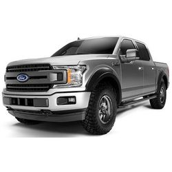 Bushwacker Fender Flares Plastic Black Extend-A-Fender Series, Rear, Driver & Passenger Side, Lifetime limited warranty 40152-02