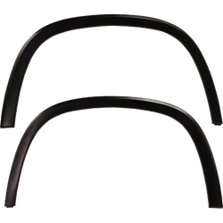 Replacement Fender Flares Plastic Primed, Front, Driver & Passenger Side, 1-year unlimited-mileage warranty SET-RC55390001